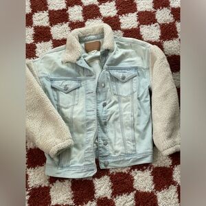 Sherpa Jean Jacket American Eagle